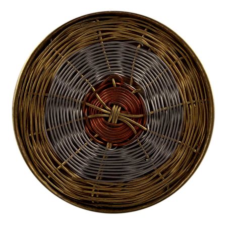 Golden Round Wire Cabinet Knobs 